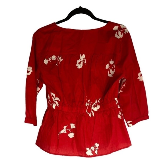 𝅺parory Floral Blouse 12 NWT - Picture 1 of 3